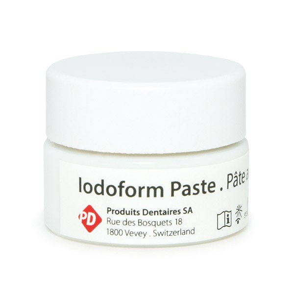 IODOFORM paste- паста йодоформно-камфорная для лечения инфицированных каналов и пародонтитов, 15 г 11570 - фото 342437