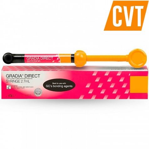 Gradia Direct (Syringe) CVT ANTERIOR  - светоотверждаемый реставрационный гибридный композит, 4 г  (Япония) 0110216GcCVT - фото 342666