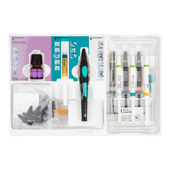 Variolink Esthetic LC System Kit/Tetric N-Bond Universal (Pen) (НАБОР) - набор для адгезивной фиксации. 681164AN - фото 343443