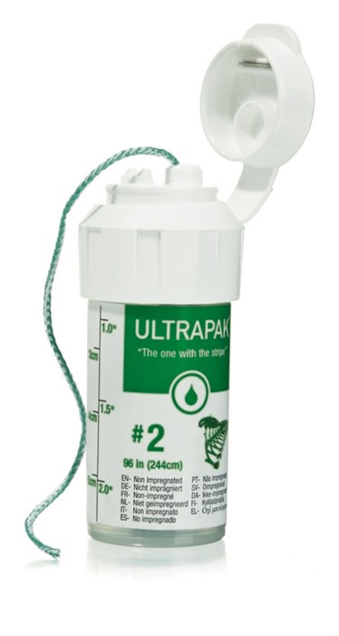 Нить ретракционная UltraPak № 2 (UL1302), 244 см UL1302 - фото 343780