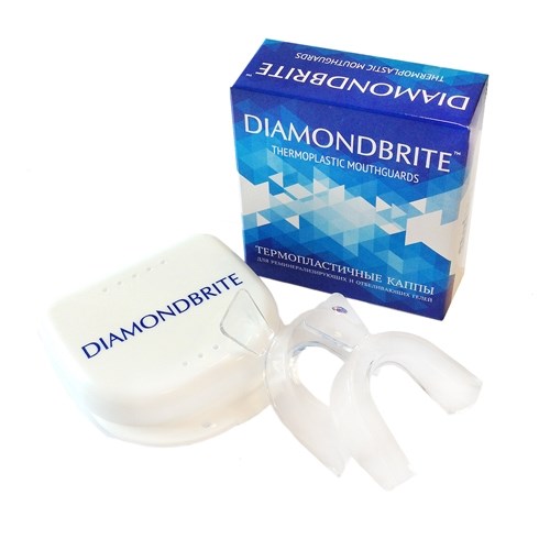 Капы термопластичные Diamondbrite 2 шт/уп.в комплекте с боксом пластиковым DB10TT01 - фото 345429