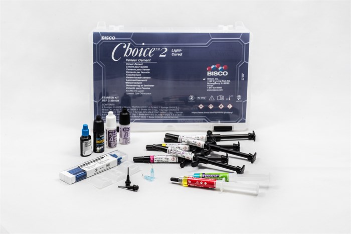 Choice2 Veneer Cement Kit - цемент стоматологический  приклеивающий,  набор. C-39010K - фото 345732