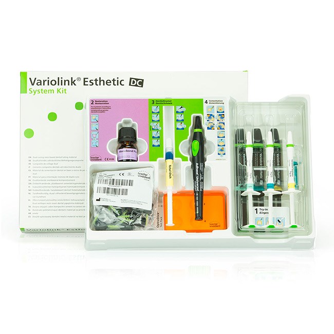 Variolink Esthetic DC System Kit (Pen) фиксирующий композит двойного отверждения, набор с VivaPen 666434WW - фото 346001