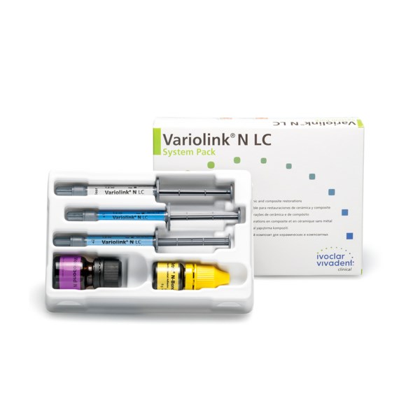 Variolink N LC System Pack/Monobond N фиксирующий композит двойного и светового отверждения, набор 642969AN - фото 346015