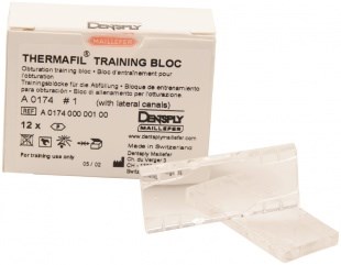 Dentsply Тренировочный блок для Thermafil, 12 штук. A017400000100 - фото 346375