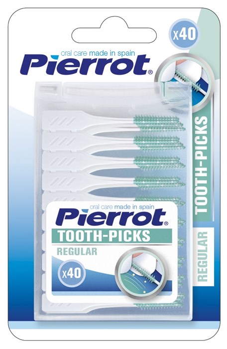 Ершики межзубные зубочистки Pierrot Toothpicks уп. 40 шт. 8411732101392 - фото 346500