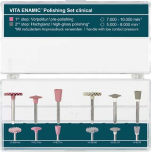 VITA ENAMIC Polishing Set clinical - набор для полировки, клинический EENPSETCV1 - фото 349150