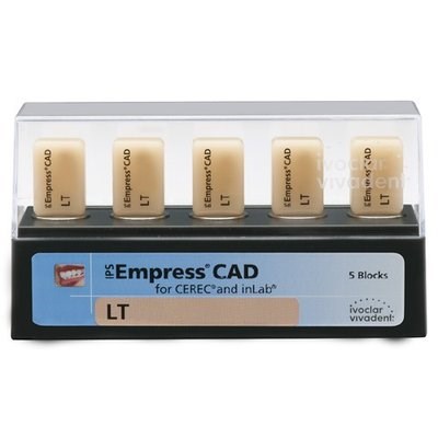 Блоки Ivoclar Vivadent IPS Empress CAD CEREC/inLab LT A3 C14 5 шт 602569 - фото 359312