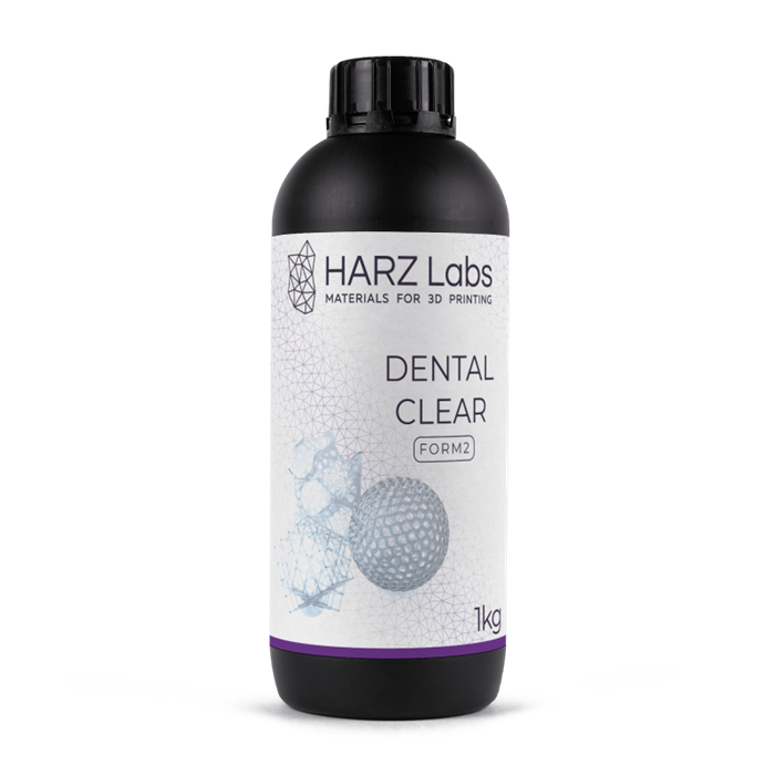 Фотополимер HARZ Labs Dental Clear для SLA/Form2 принтеров, 1 литр DentalClearSLA - фото 360166