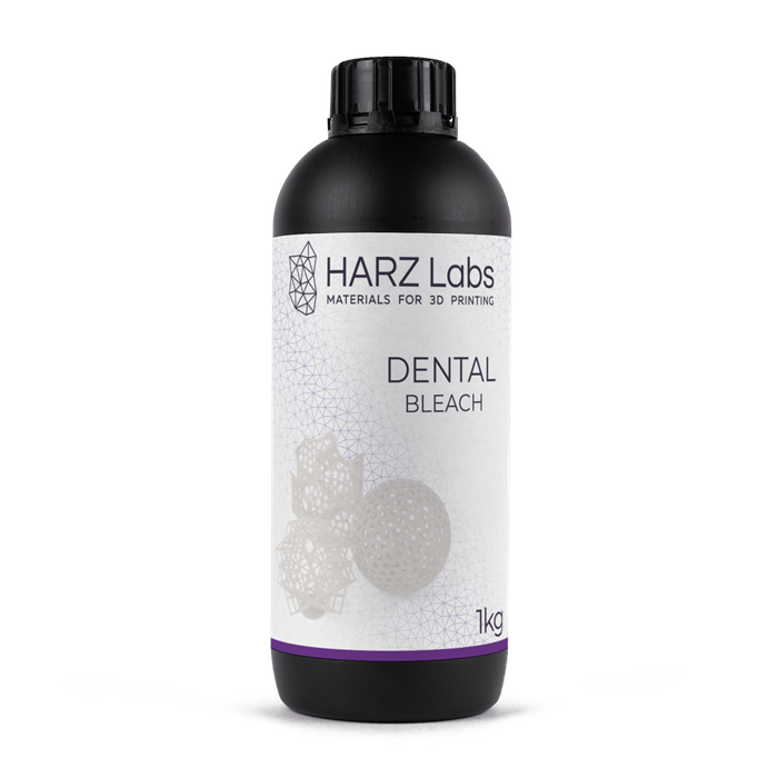 Фотополимер HARZ Labs Dental Bleach для LCD/DLP принтеров, 1 литр DentalBleach - фото 360698