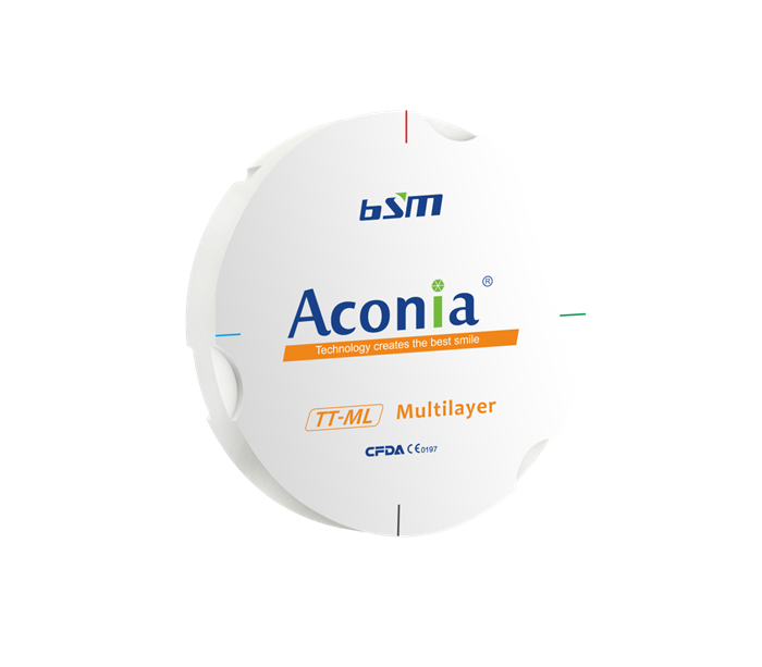 Диск диоксида циркония Aconia TT-ML, A1, 95x16 мм TTML-A195x16 - фото 360712