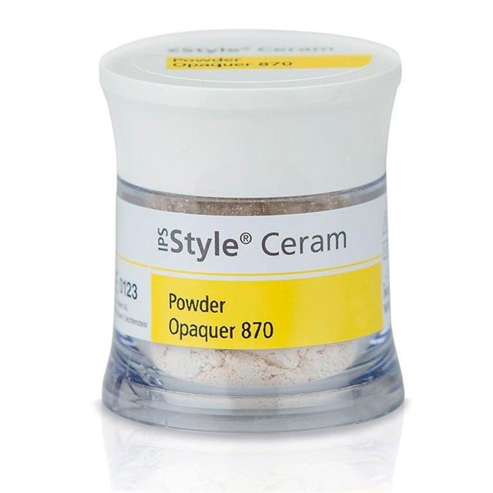 Опакер порошкообразный интенсивный IPS Style Ceram Intensive Powder Opaquer 870, 18 г, фиолетовый. 673185 - фото 366234