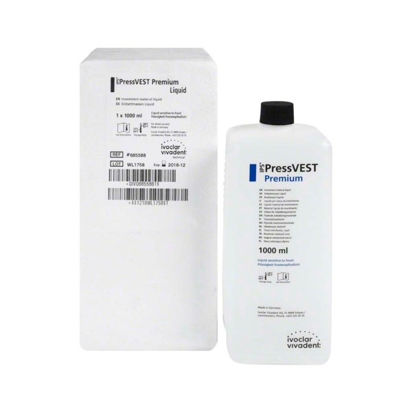 IPS PressVEST Premium Liquid - жидкость для паковочной массы, 1 л 685588 - фото 368236