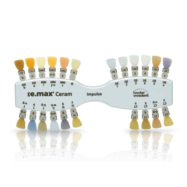 IPS e.max Ceram Shade Guide Impulse - расцветка 597075 - фото 369158