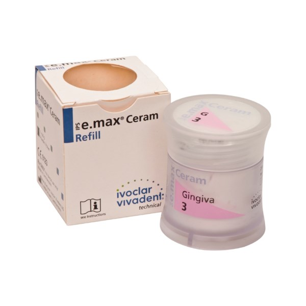 Десневая масса IPS e.max Ceram Gingiva 20 г (цвет 3). 605483 - фото 369410