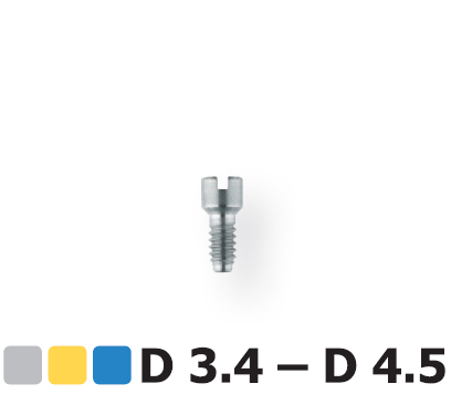 Винт для абатмента  XIVE TG Abutment Screw D3.4-4.5, арт: 25-4300 25-4300 - фото 376493