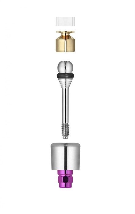 Шаровидный аттачмент FRIADENT Ball and Socket Attachment, размер D5.5/GH5, арт: 45-3165 45-3165 - фото 379371