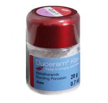 Duceram Kiss десневой дентин Gum 1, 20г, арт: 5360919003 5360919003 - фото 380797