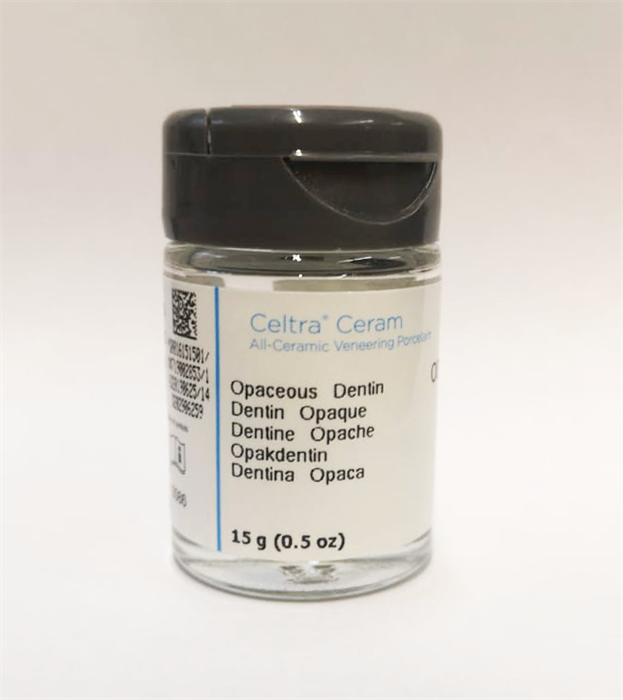 Массы керамические Celtra Ceram дентинные - опак-дентин Celtra Ceram Opaceous Dentin, цвет OD2, 15г., арт: 615152 615152 - фото 381864