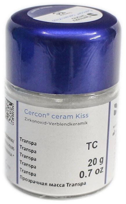 Cercon ceram kiss прозрачная масса Transpa clear TC, 20 г., арт: 5367123003 5367123003 - фото 383272