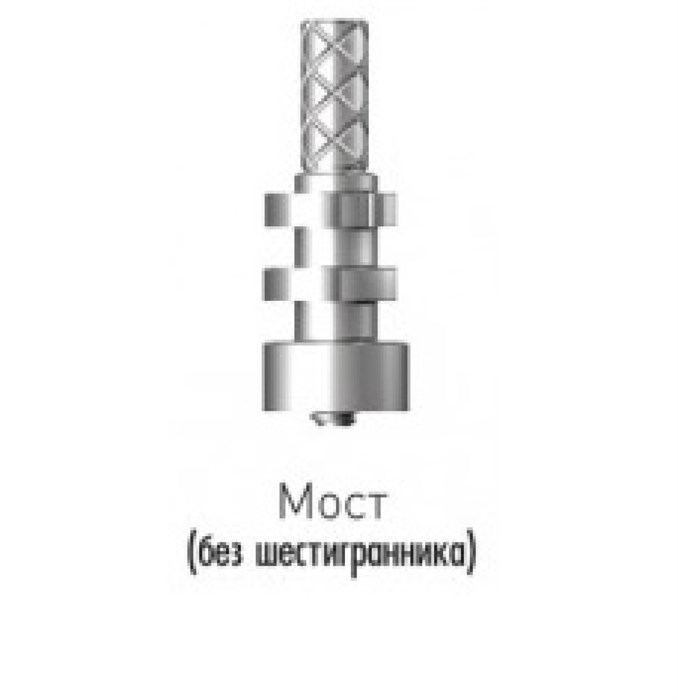 SPU55BL Слепочный трансфер для винтового абатмента, Dentium (Ю.Корея) SPU55BL - фото 385006