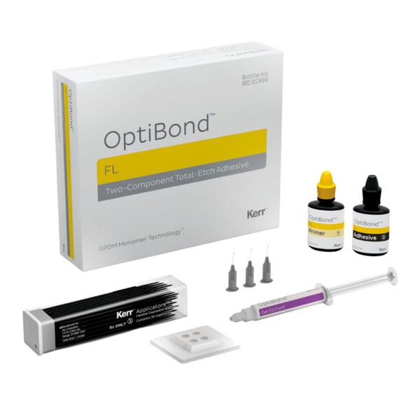 OptiBond FL Kit - адгезивная система, набор (8 мл, 8 мл, 3 г, принадлежности) 26684-E - фото 385874