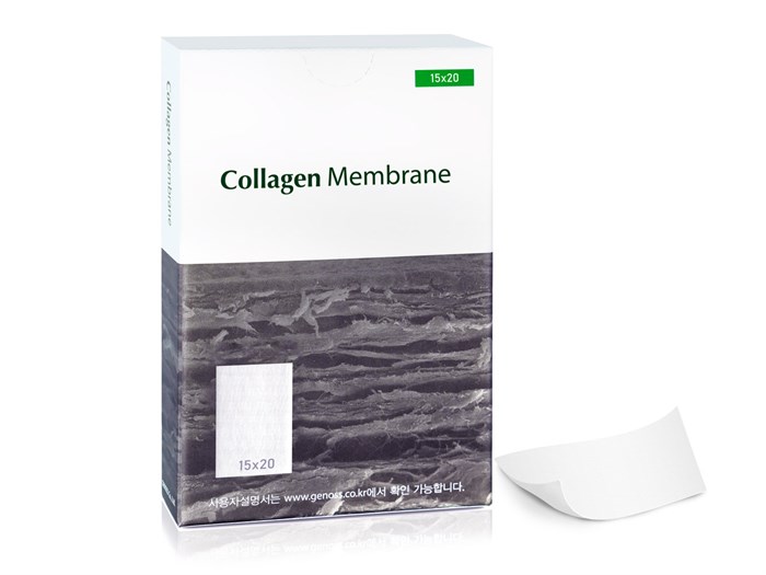 Резорбируемая мембранаGCM1520 Резорбируемая мембрана Collagen Membrane, Genoss (Ю.Корея) GCM1520 - фото 385947