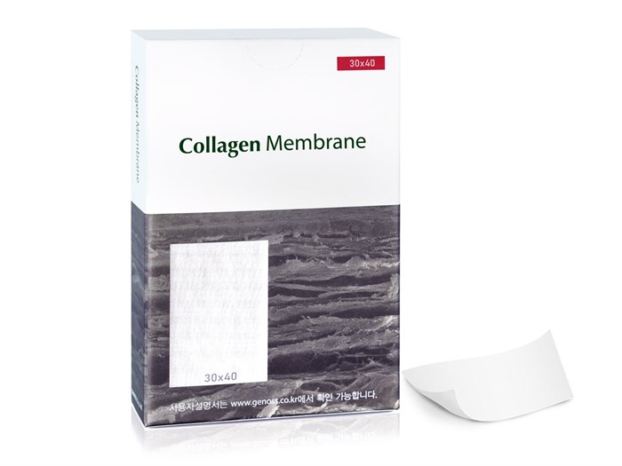 Резорбируемая мембранаGCM3040 Резорбируемая мембрана Collagen Membrane, Genoss (Ю.Корея) GCM3040 - фото 385951