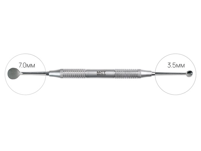 Кюретажная ложка MOLT CM2-4BOC-01 Стоматологическая кюретажная ложка MOLT CM2-4, Mr.Curette Tech, Южная Корея BOC-01 - фото 385968