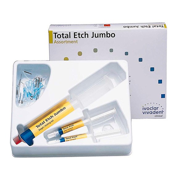 Total Etch Jumbo Assortment - гель для протравки 37%-ной фосфорной кислоты ,1x30 г/2x2 г 558530AN - фото 386002