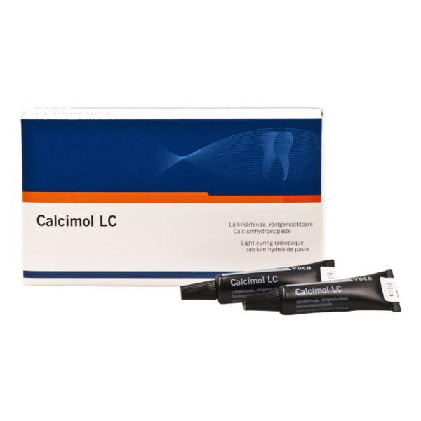 Calcimol LC - паста с гидроксидом кальция, туба 5 г х 2 шт VOCO1047 - фото 386522