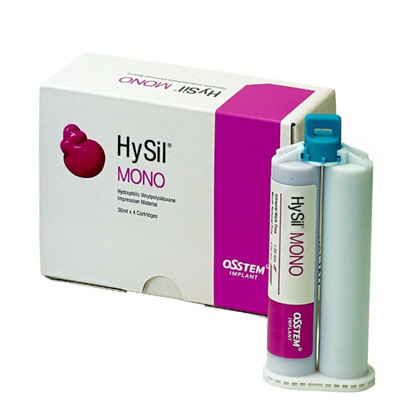 HySil Mono - слепочный материал средней вязкости, 4х50 мл ESS50M - фото 387492