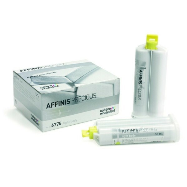 AFFINIS Precious Light Body - жидкотекучий корригирующий материал (A-силикон), второй слой, 2х50 мл 6775 - фото 387519