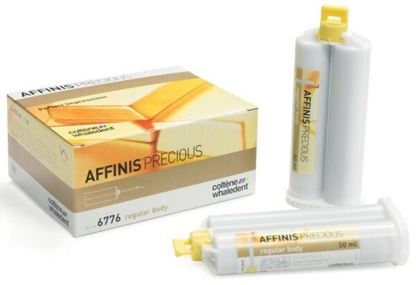 AFFINIS Precious Regular Body - среднетекучий корригирующий материал (A-силикон), второй слой, 2х50 6776 - фото 387525