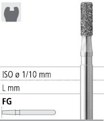 Боры стоматологические алмазные FG 835/022, зеленый, 1шт. ISO код 314109534022, арт: FG304/1 C FG304/1C - фото 388216