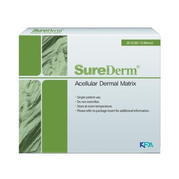 SureDerm - мембрана, толщина пластины 0.60-0.99 мм, размер 1х2 SUREDERM2012 - фото 388259