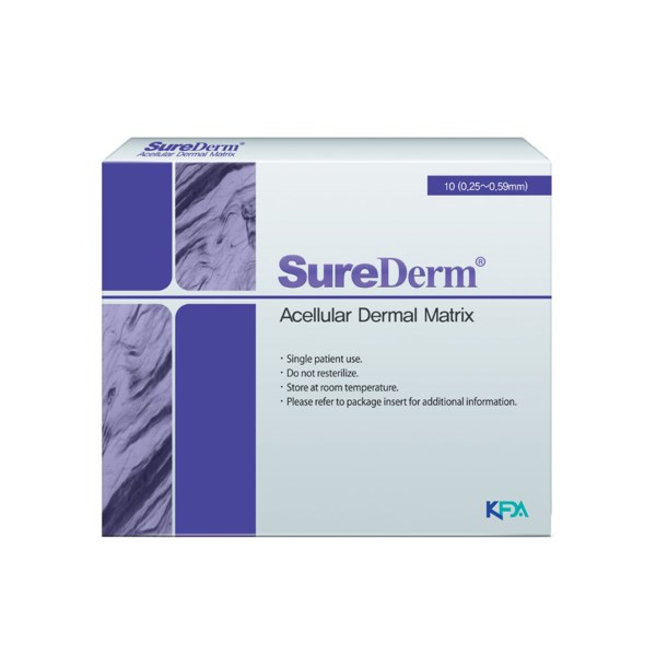 SureDerm - мембрана, толщина пластины 0.25-0.59 мм, размер 1х2 SUREDERM1012 - фото 388260