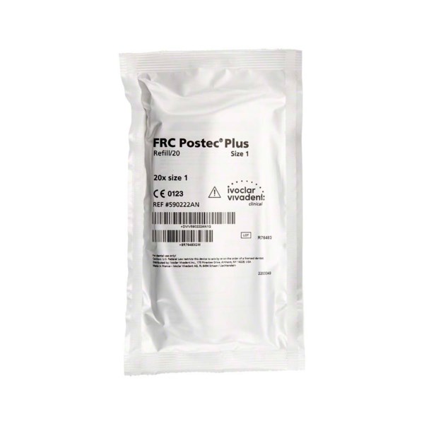 FRC Postec Plus Refill - штифт стекловолоконный, размер 1, 20 шт 590222AN - фото 392129