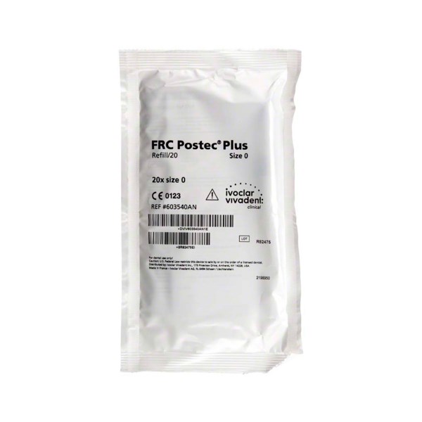 FRC Postec Plus Refill - штифт стекловолоконный, размер 0, 20 шт 603540AN - фото 392143