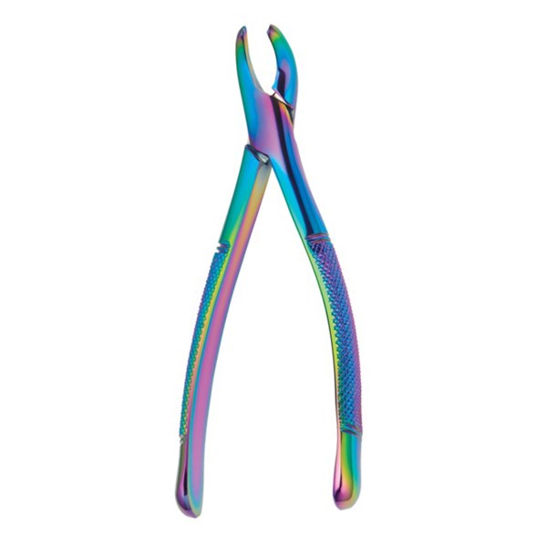 Щипцы #151SR Pedo Rainbow, для удаления, нижние зубы и корни, детские F151SR - фото 396165