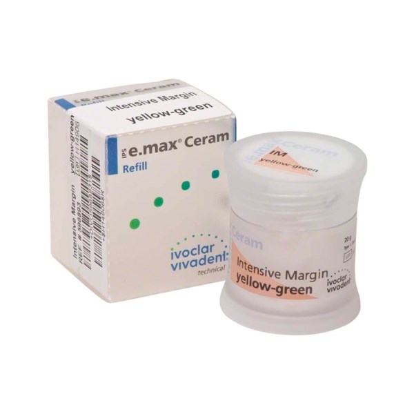 IPS e.max Ceram Intensive Margin - интенсивная плечевая масса, желто-зеленая, 20 г 596893 - фото 399515