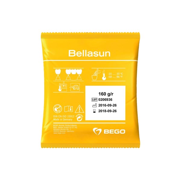 Bellasun - паковочный материал для коронок и мостовидных, 80х160 г 54270 - фото 400514