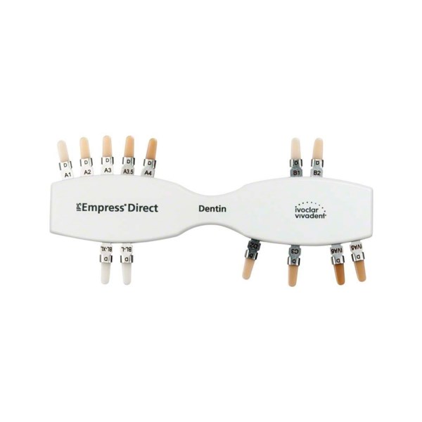 IPS Empress Direct Shade Guide Dentin - расцветка дентинов 627214 - фото 400560