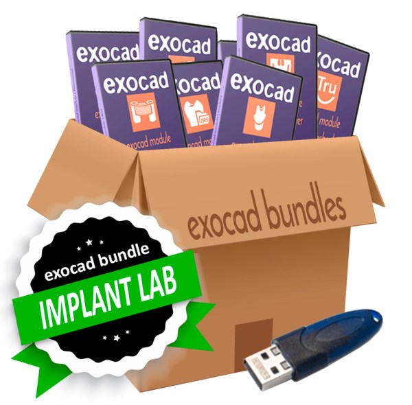 Обновления программного обеспечения для, Exocad Implant Lab Bundle 265338 - фото 401318