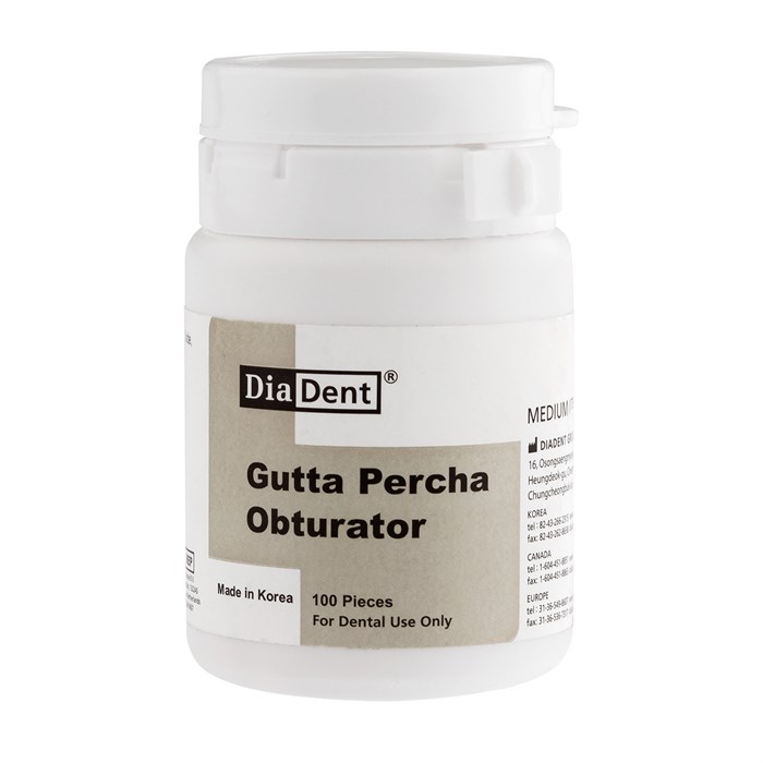 Гуттаперча Gutta Percha Obturator (100 шт/флакон) для обтуратора DiaDent DIA-GUN DOR-2008-01 - фото 416598