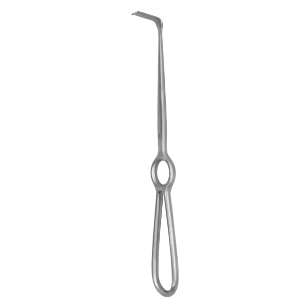 Ретрактор Surgical #2, хирургический, изгиб вниз, 10х42 мм SR2 - фото 422579