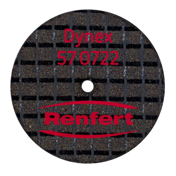 Диски отрезные Dynex, армированные стекловолокном, 0,7х22 мм, 20 шт 570722 - фото 423036