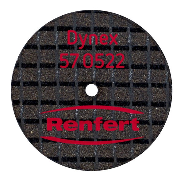 Диски отрезные Dynex, армированные стекловолокном, 0,5х22 мм, 20 шт 570522 - фото 423052