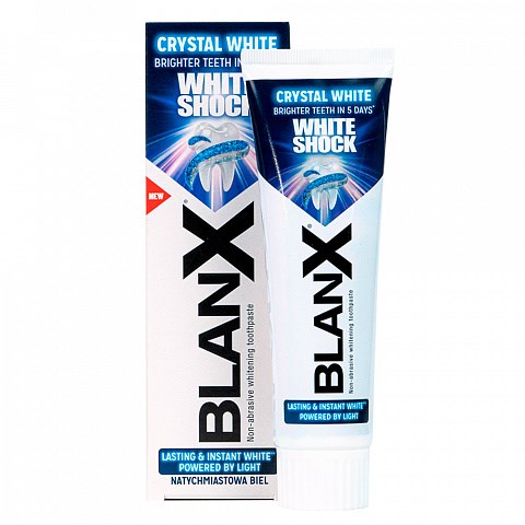 Blanx White Shock blue formula зубная паста 75 мл PM3813 - фото 433018