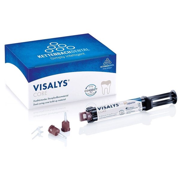 Материал композитный Visalys Core White Syringe Intro pack, Kettenbach Dental 1231915286 - фото 434407